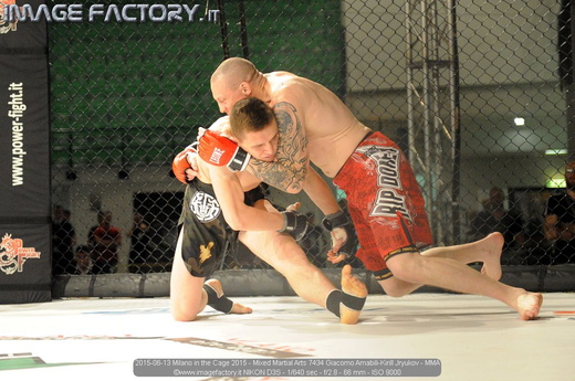 2015-06-13 Milano in the Cage 2015 - Mixed Martial Arts 7434 Giacomo Amabili-Kirill Jryukov - MMA